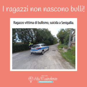 I ragazzi non nascono bulli